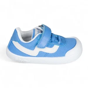 BabyFree Barefoot Sapatilha Lona de elásticos Azul