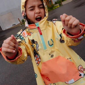 Hello Hossy Poncho Unicorn impermeável