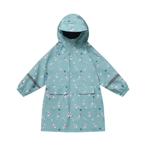 Tutete - Capa de Chuva Infantil Pandas in Space