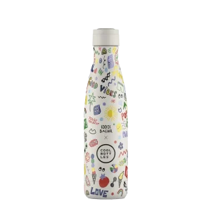 Garrafa Térmica Cool Bottles - Good Vibes 500ml
