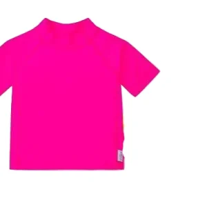 BtBox Camisola manga curta proteção UV 50+ Rosa Neon