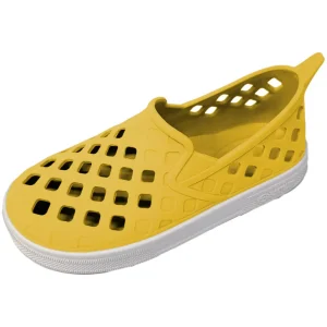 Boatilus - Sandália Minimalista Praia/Piscina Easy Veg Yellow/White