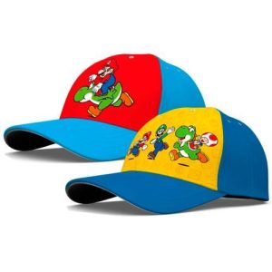 DISNEY Boné Super Mário 100% Algodão