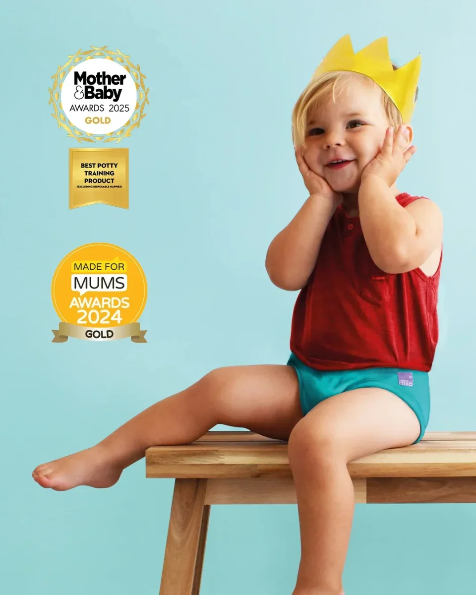 Bambino Mio Potty Training Pants (Pegasus Palace) - Pack 3 Cueca/Fralda de aprendizagem Reutilizável - Image 6