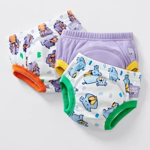 Bambino Mio Potty Training Pants (Bold Animals) - Pack 3 Cueca/Fralda de aprendizagem Reutilizável