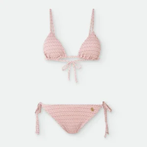 Waterlemon Bikini praia adulto - Senhora Rosa com geométrico