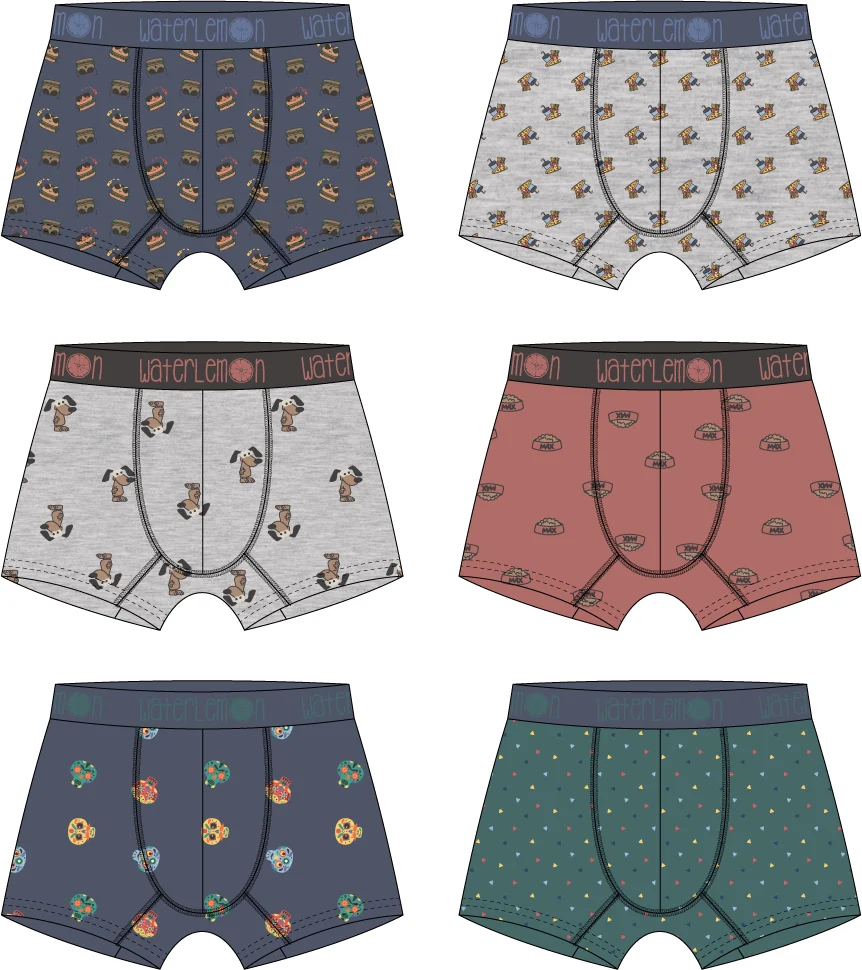 Waterlemon interior Conjunto de 2 Boxers Homem