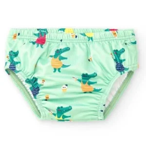 BtBox Cueca/ Fralda com Proteção Solar UPF 50+ Crocodilos
