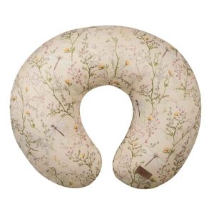 KikkaBoo Almofada de amamentação Garden Beige