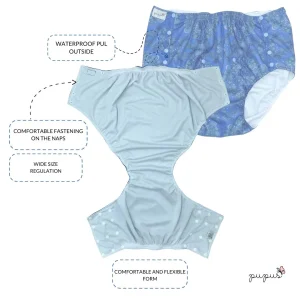 Pupus Cuecas reutilizáveis de piscina para Adolescentes [Cor: Boats] * por encomenda