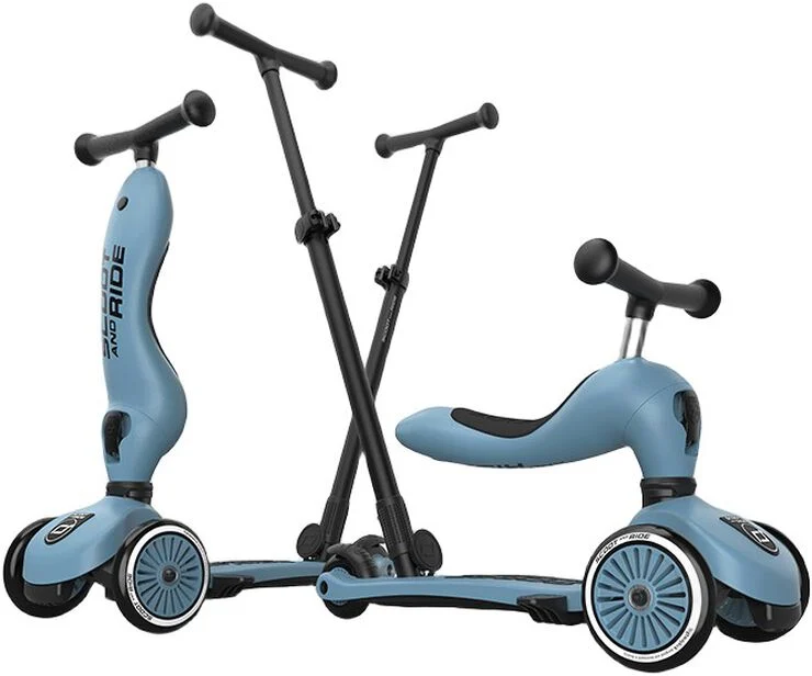Scoot & Ride Trotinete 2 em 1 Push & Go – Highwaykick - Image 3