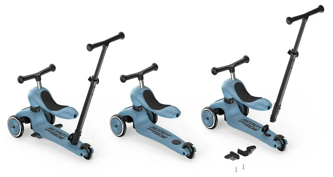 Scoot & Ride Trotinete 2 em 1 Push & Go – Highwaykick - Image 9