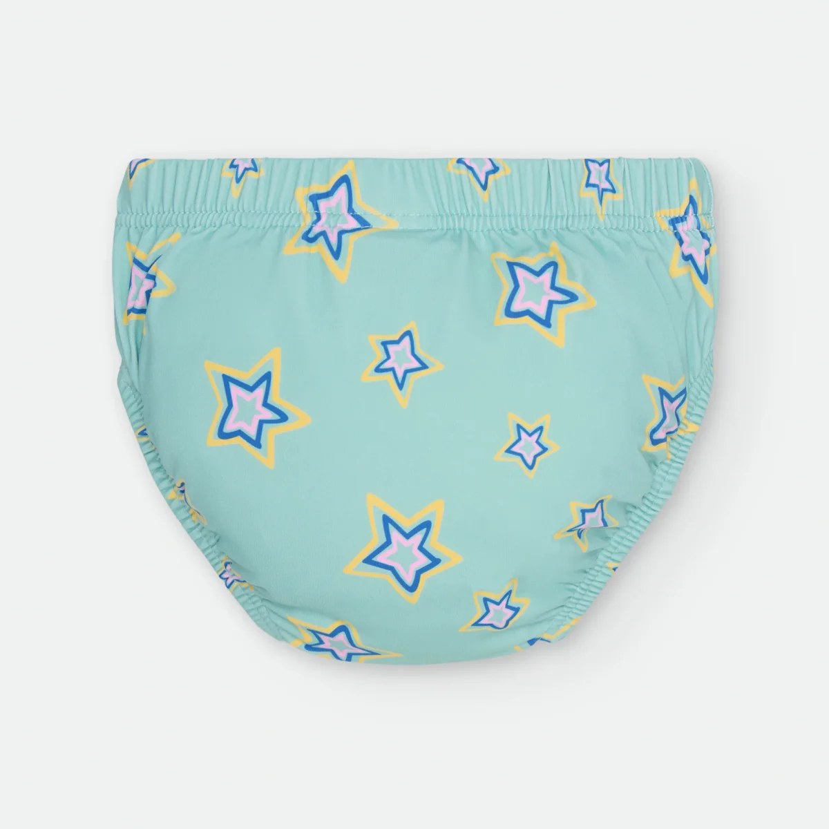 Waterlemon Cueca/Fralda de Praia - Piscina Turquesa com Estrelas - Image 3