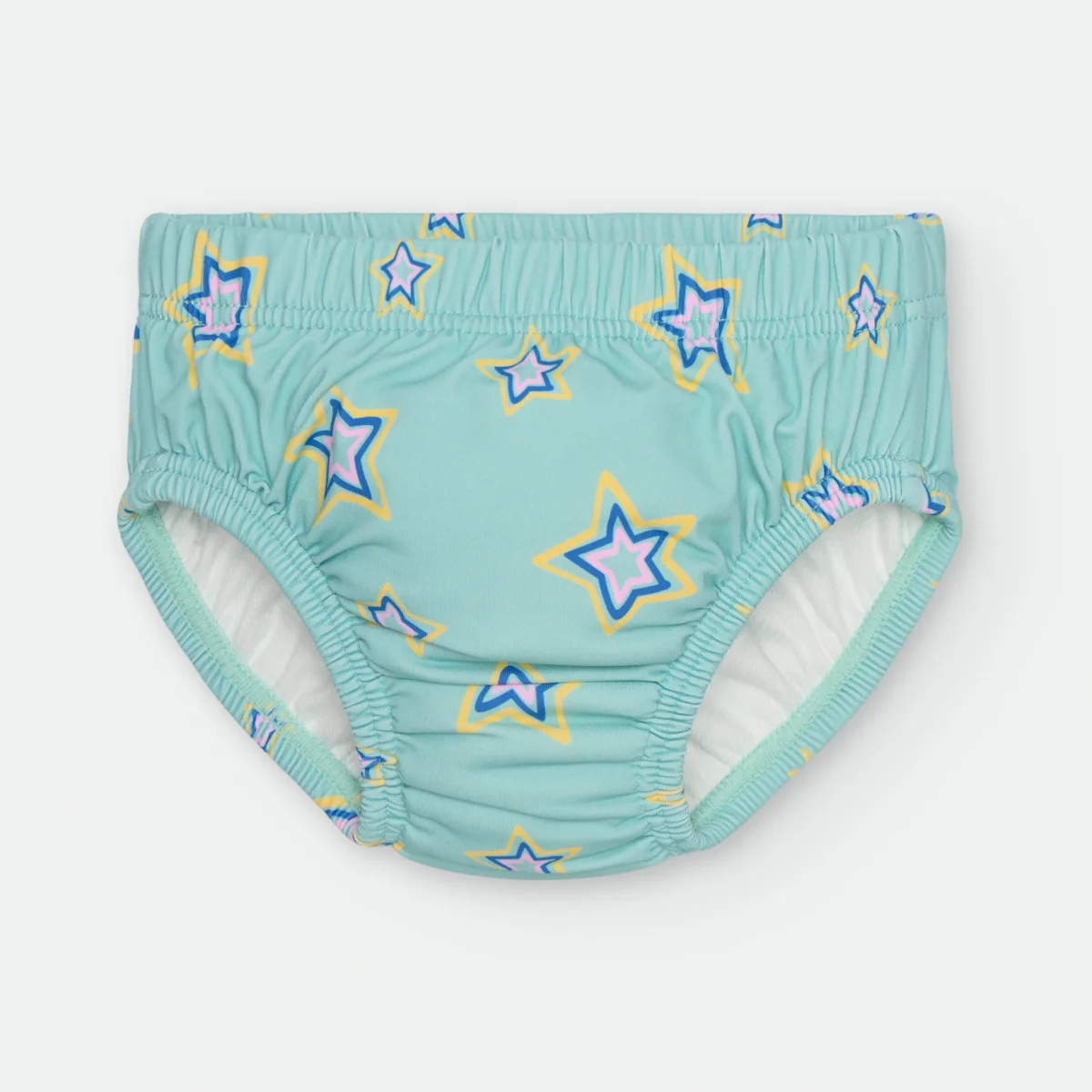 Waterlemon Cueca/Fralda de Praia - Piscina Turquesa com Estrelas - Image 2